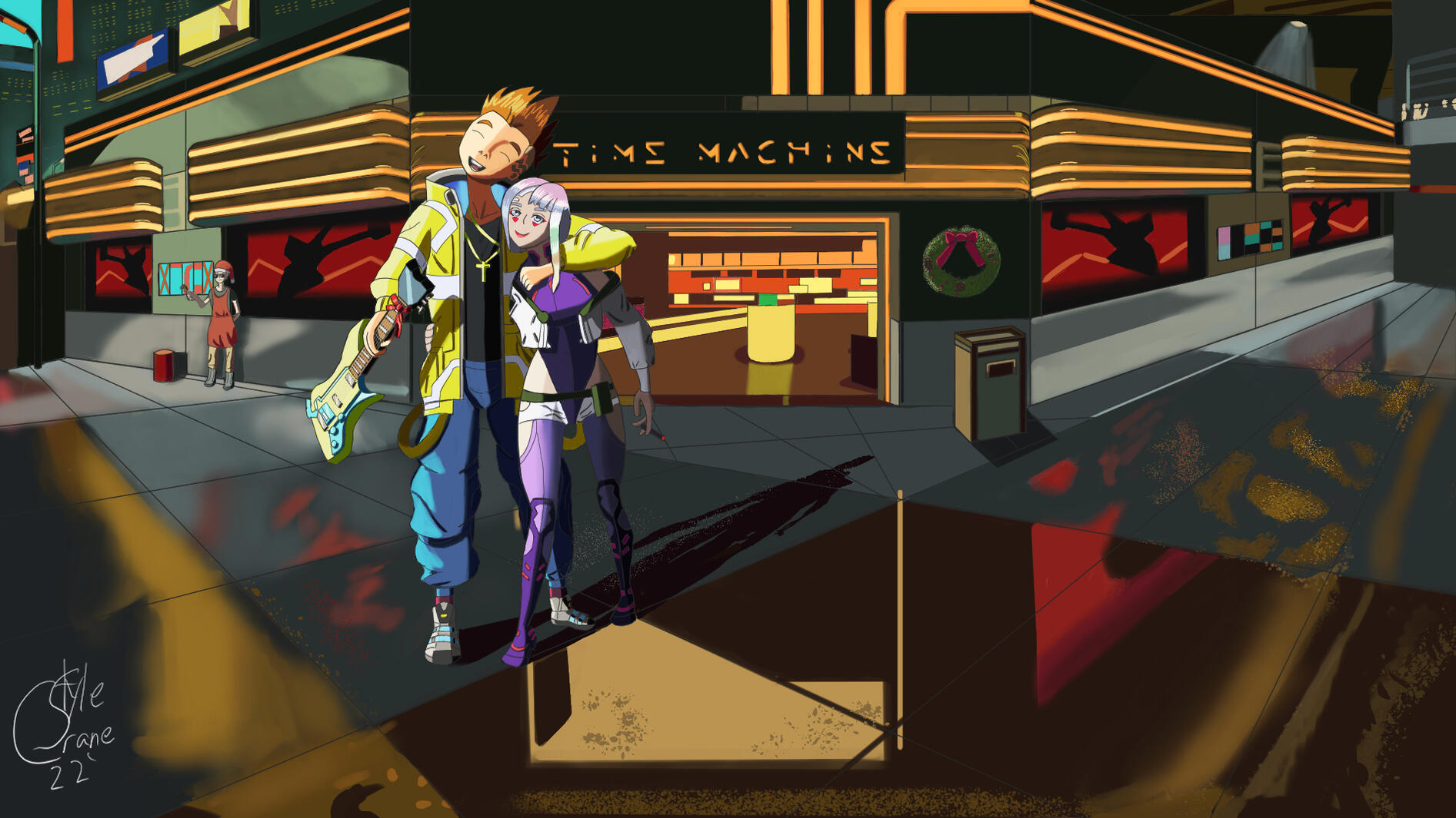 Cyberpunk Edgerunners Christmas 12/21/22