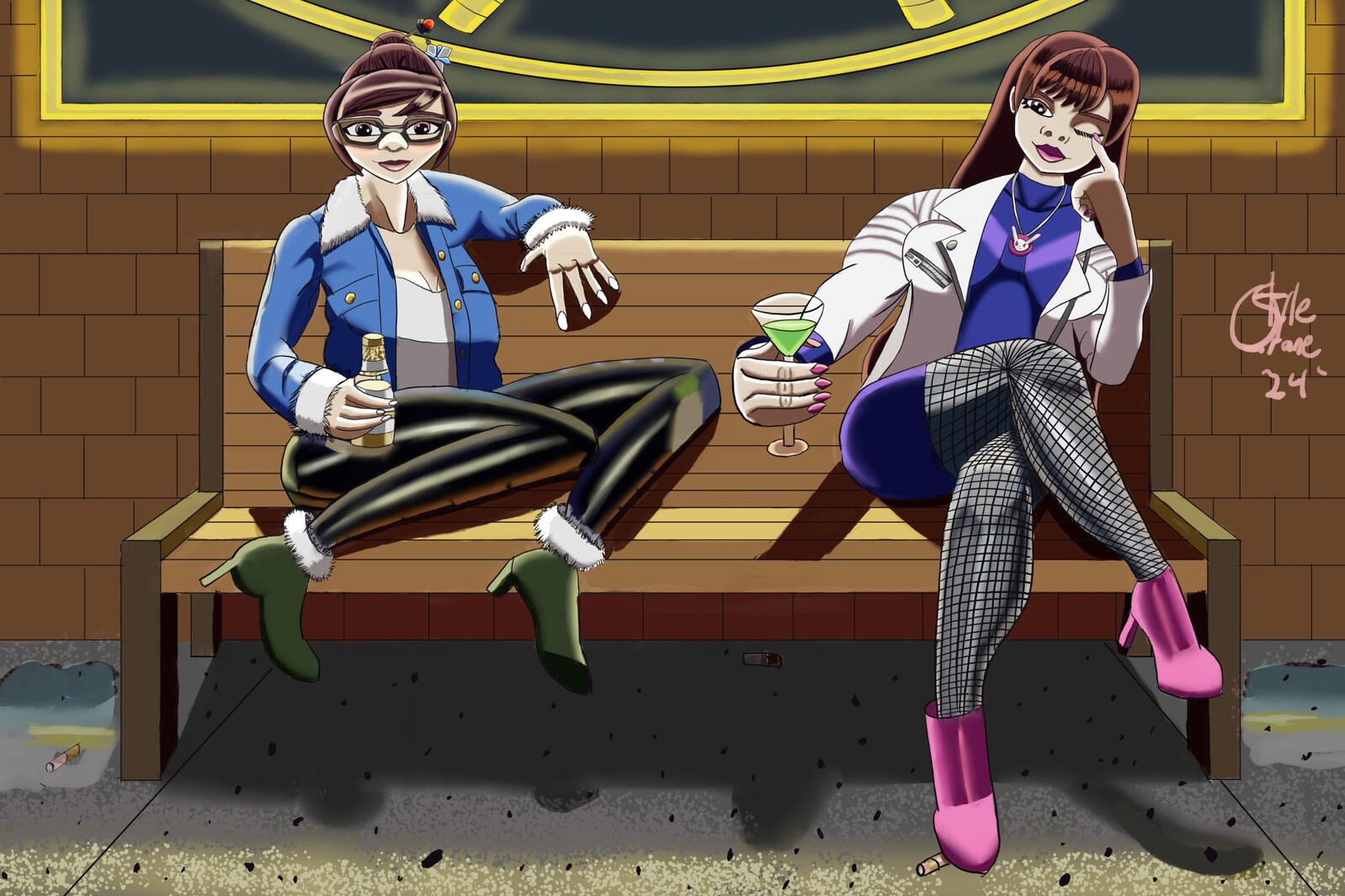 Mei and D.Va&#39;s Night Out 7/3/24